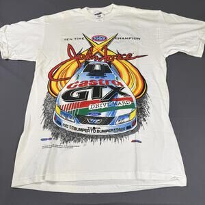 Vintage Mustang X NHRA Racing John Force Funny Car Men's L